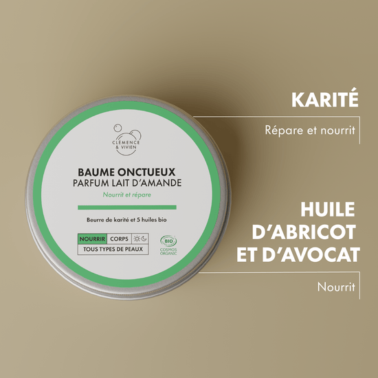 Baume onctueux parfum lait d&