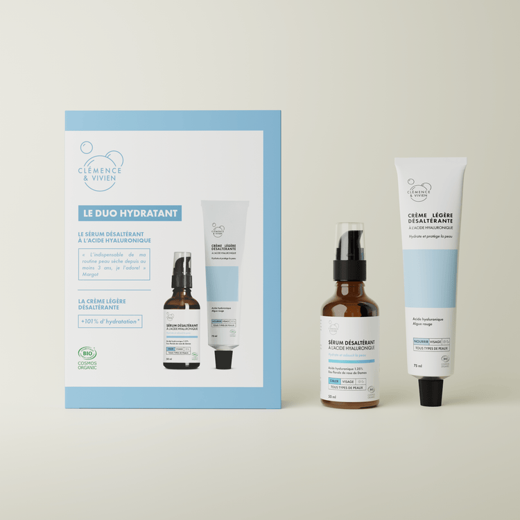 Coffret duo hydratant - Clémence & Vivien