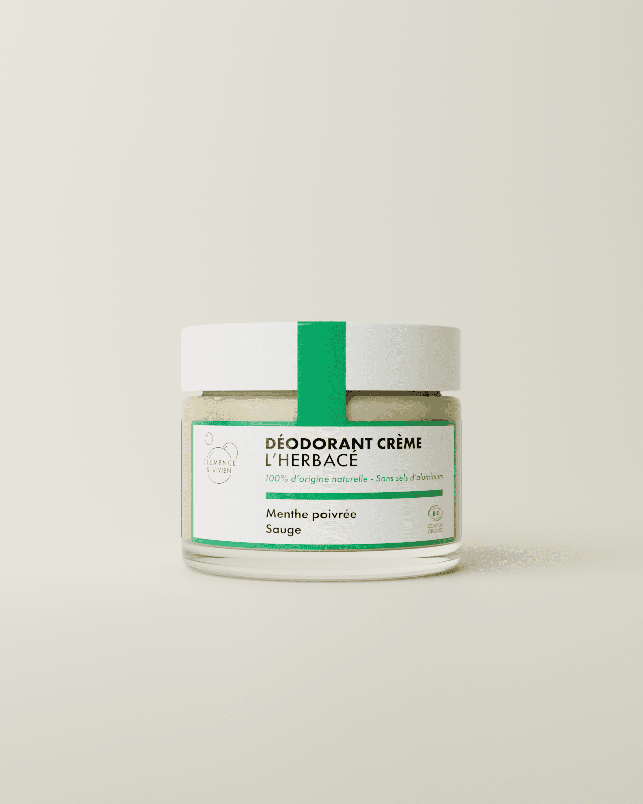 Déodorant naturel l'herbacé - Clémence & Vivien