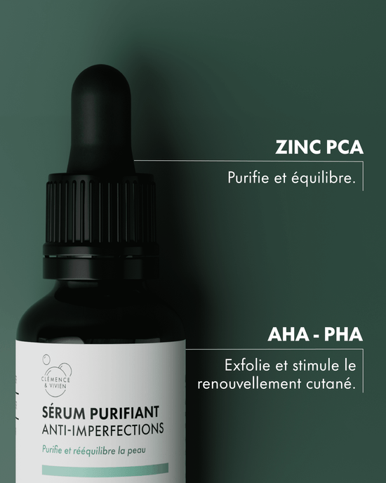 Sérum purifiant anti - imperfections - Clémence & Vivien