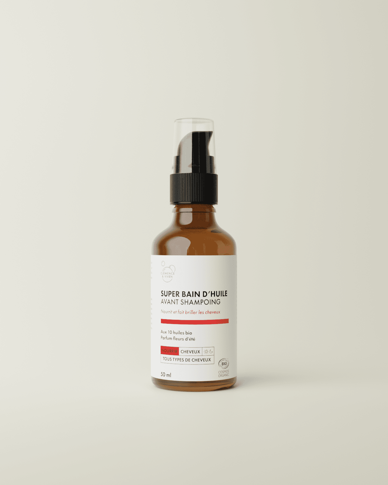 super Bain d'huile avant shampoing - Clémence & Vivien