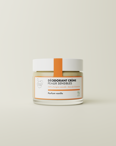Déodorant naturel peaux sensibles vanille