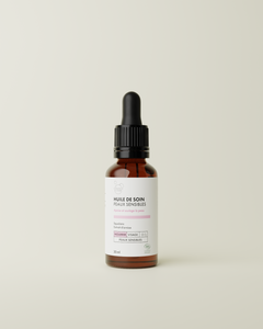 Huile de soin peaux sensibles