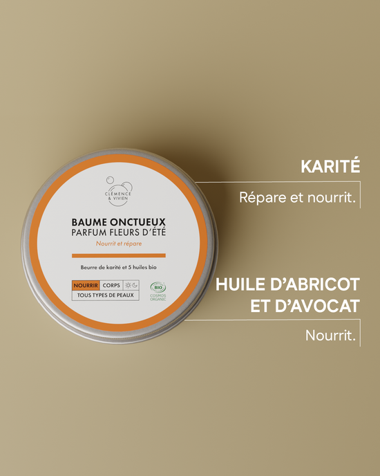 Baume onctueux parfum fleurs d&