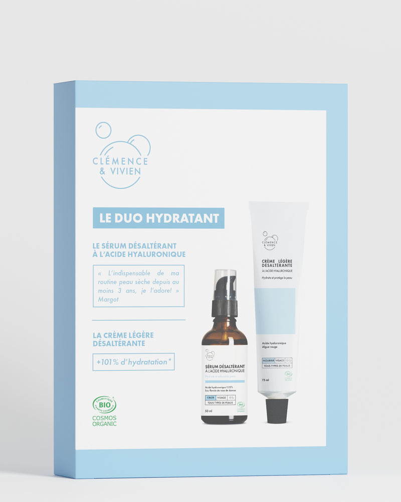 Coffret duo hydratant