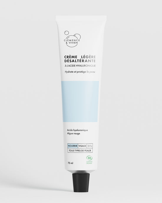 Crème légère désaltérante