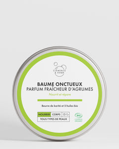 Baume onctueux parfum fraîcheur d'agrumes