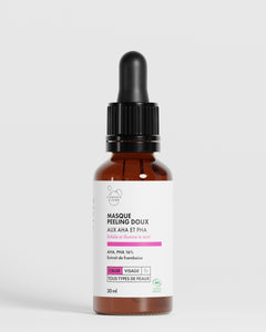 Masque peeling doux