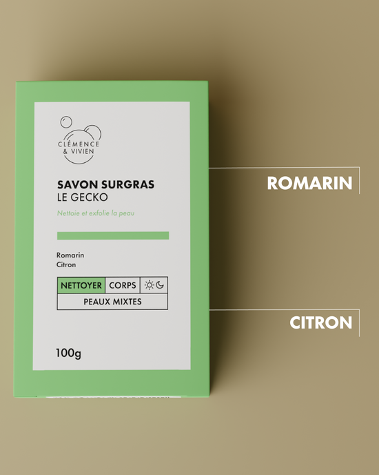 Savon à froid le gecko