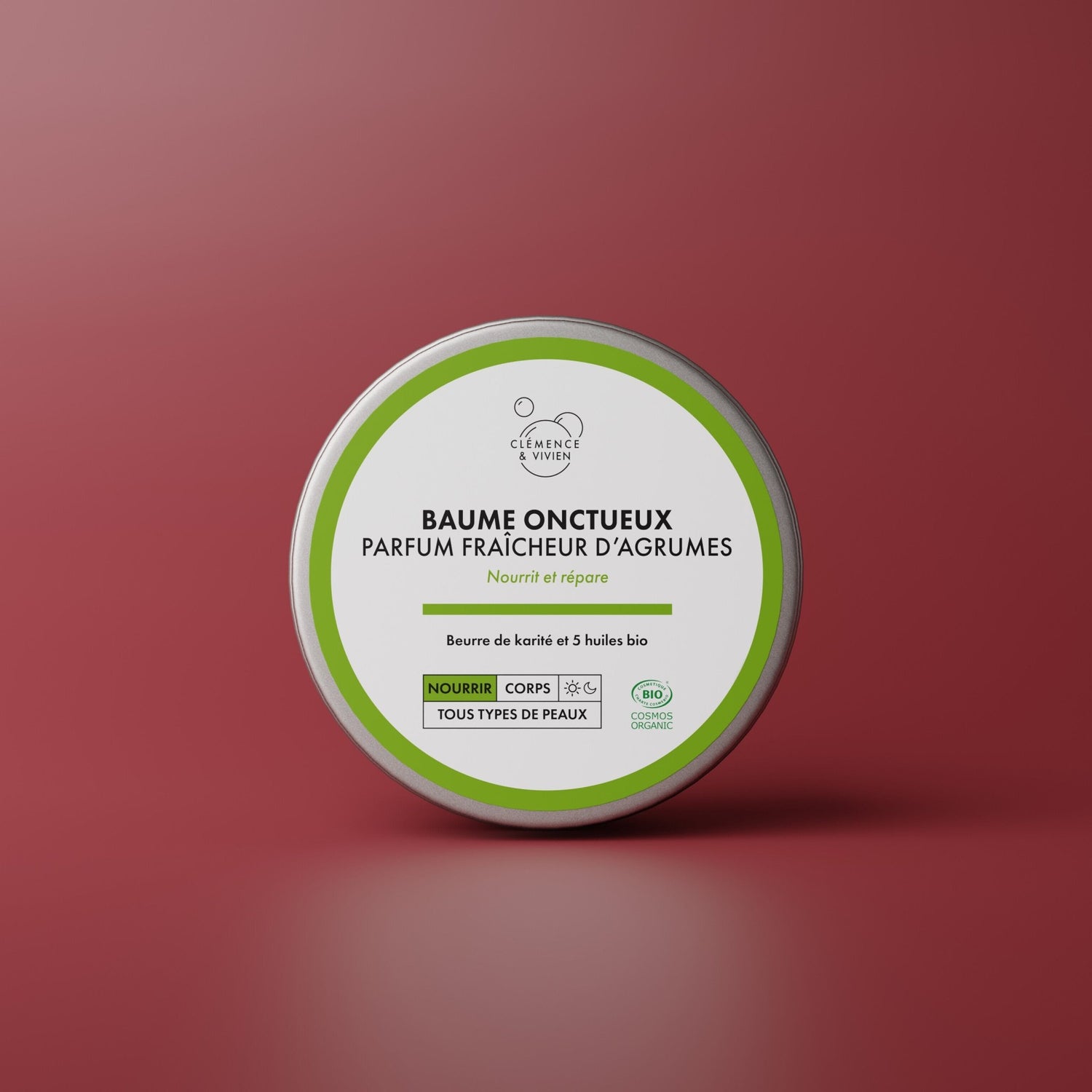 Baume onctueux parfum fraîcheur d&