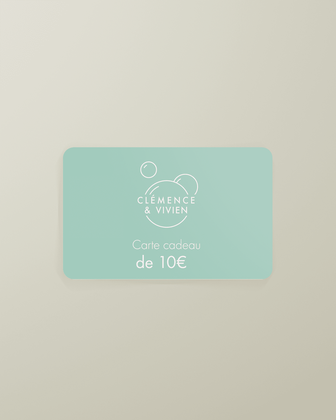 Carte cadeau Clémence & Vivien - Clémence & Vivien