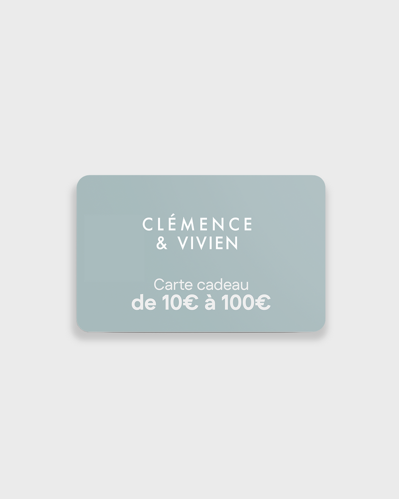 Carte cadeau Clémence & Vivien