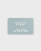 Carte cadeau Clémence & Vivien