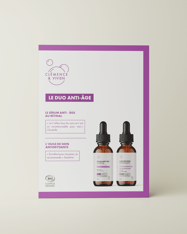 Coffret duo anti - âge - Clémence & Vivien