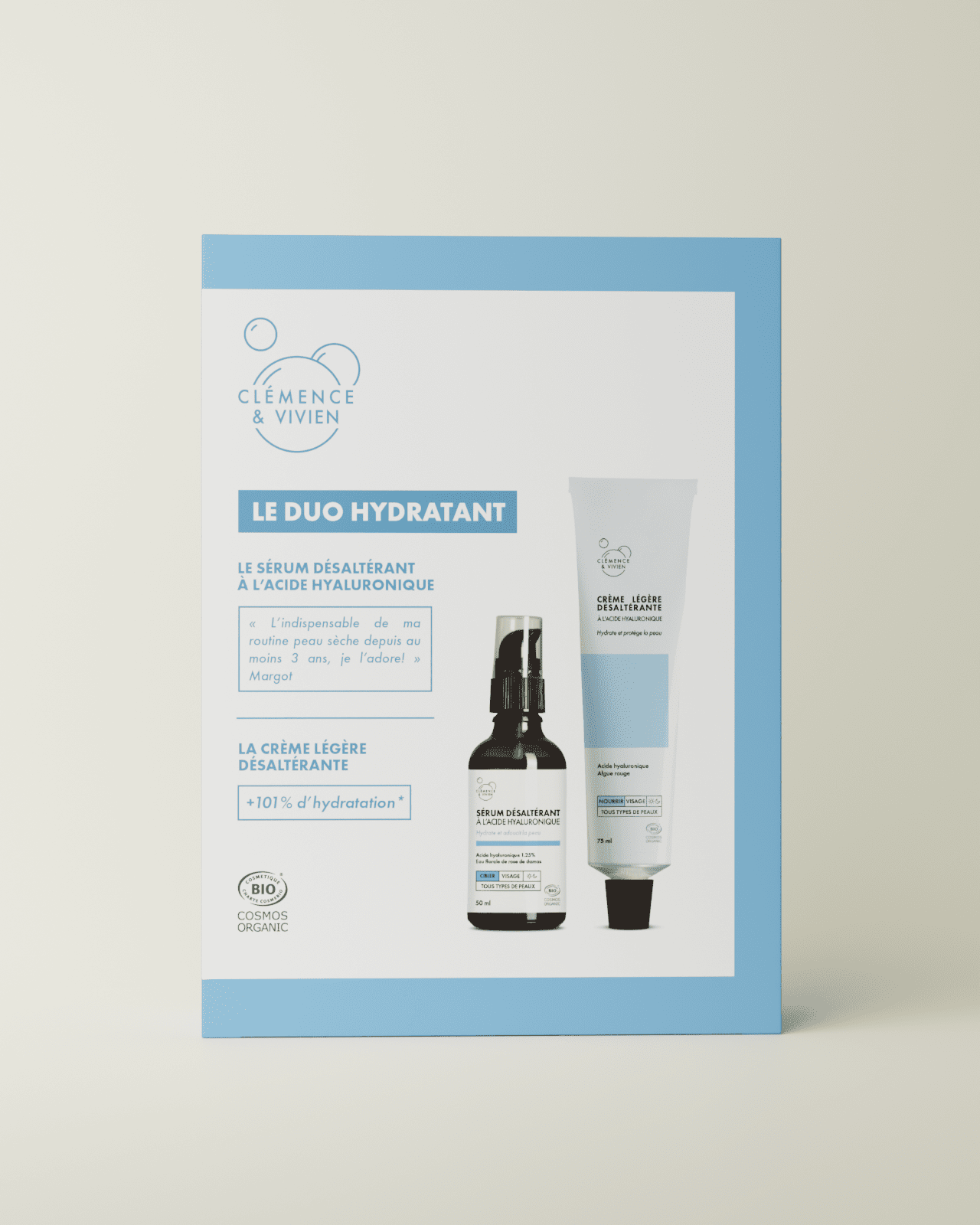 Coffret duo hydratant - Clémence & Vivien