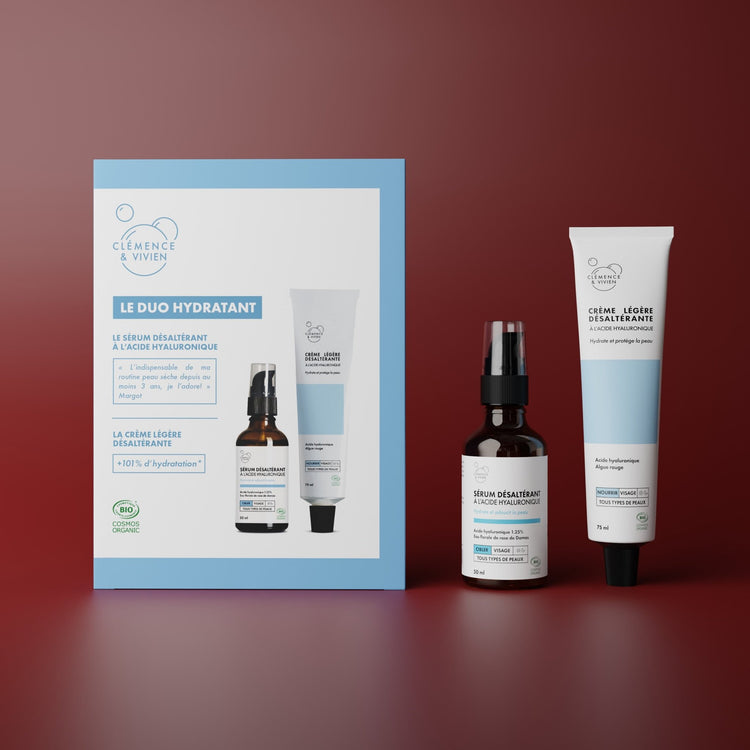 Coffret duo hydratant - Clémence & Vivien