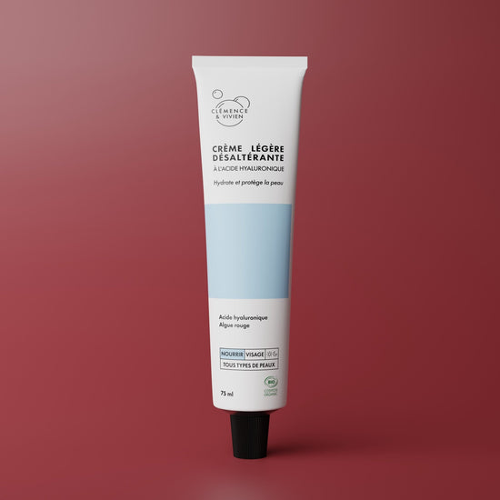 Crème légère désaltérante - Clémence & Vivien