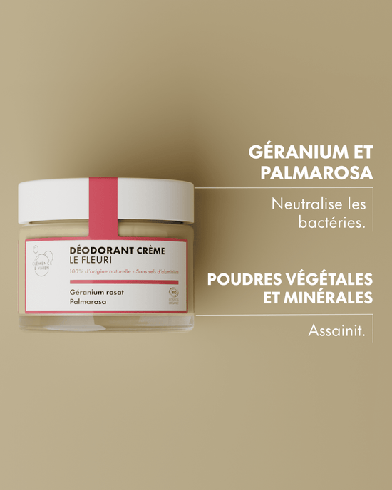 Déodorant naturel le fleuri - Clémence & Vivien