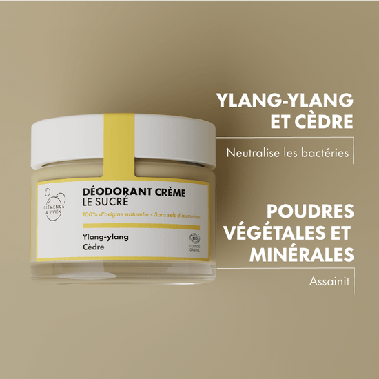 Déodorant naturel le sucré - Clémence & Vivien