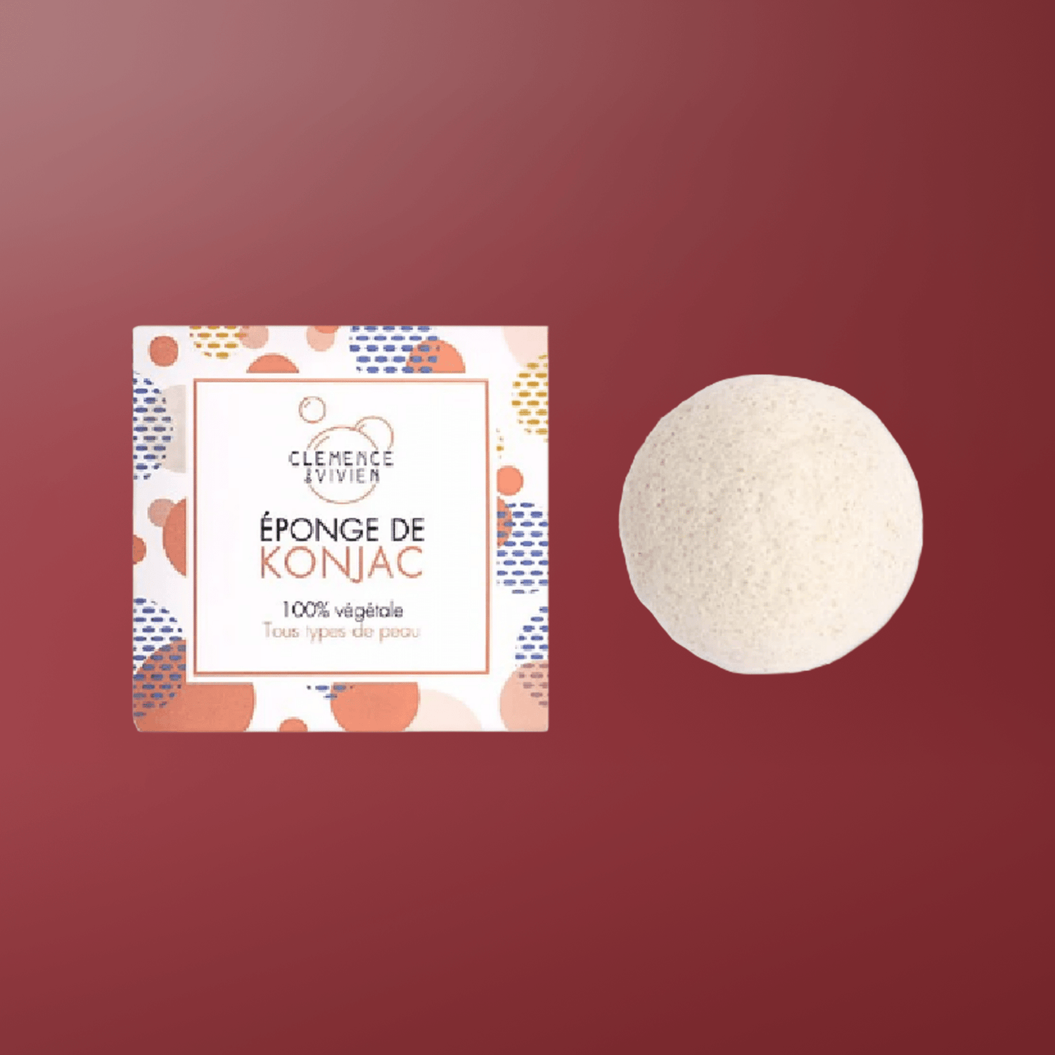 Eponge de konjac - Clémence & Vivien
