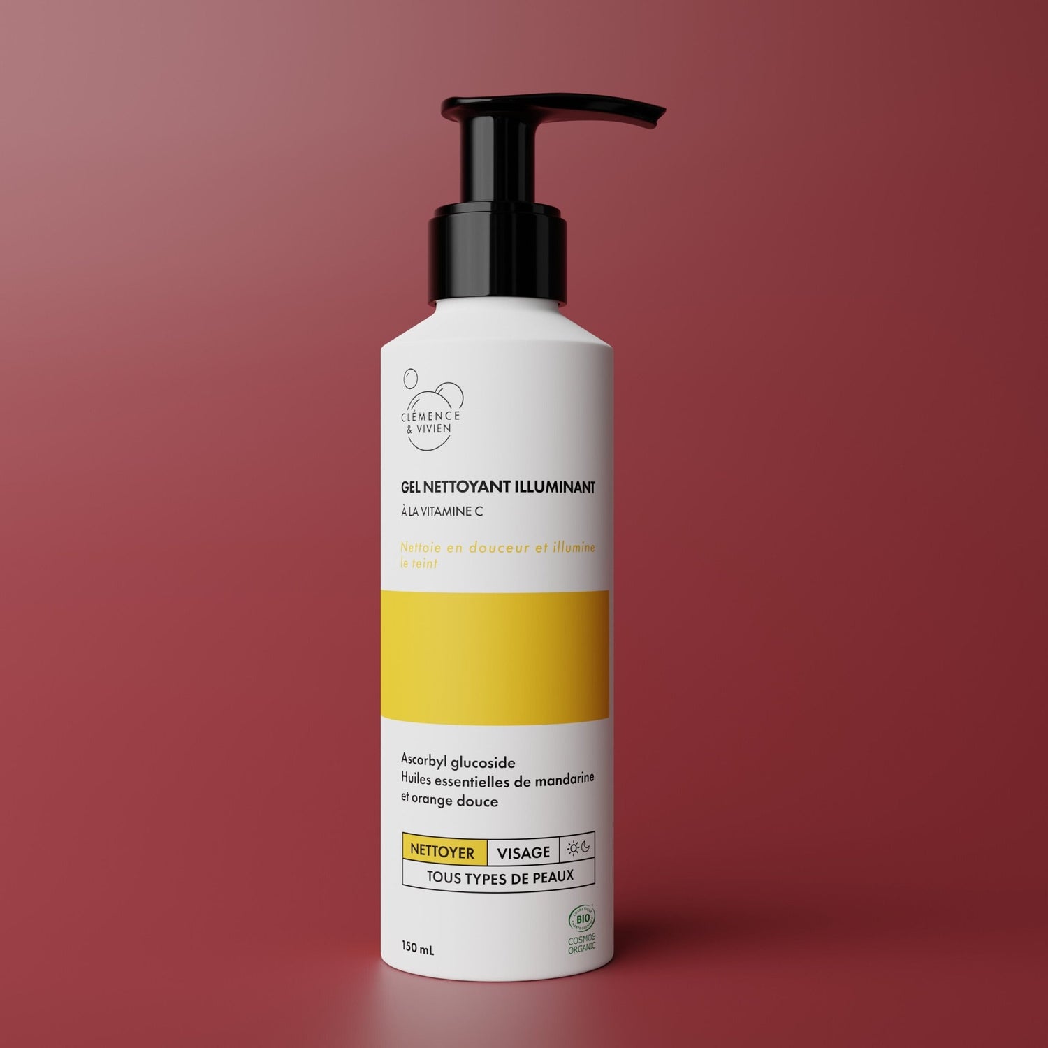 Gel nettoyant illuminant - Clémence & Vivien