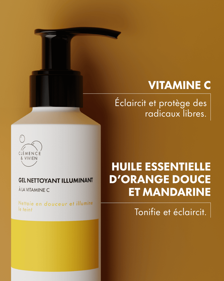 Gel nettoyant illuminant - Clémence & Vivien