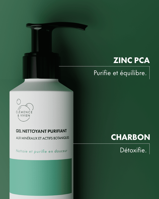 Gel nettoyant purifiant - Clémence & Vivien