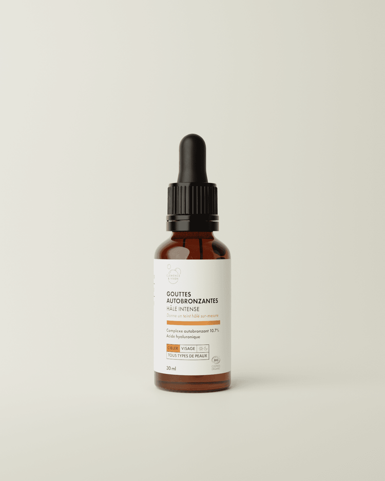 Gouttes autobronzantes hâle intense - Clémence & Vivien