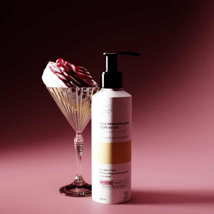 Huile démaquillante toute douce parfum lait d&
