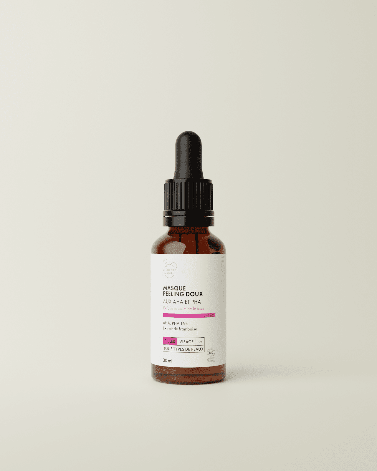 Masque peeling doux - Clémence & Vivien