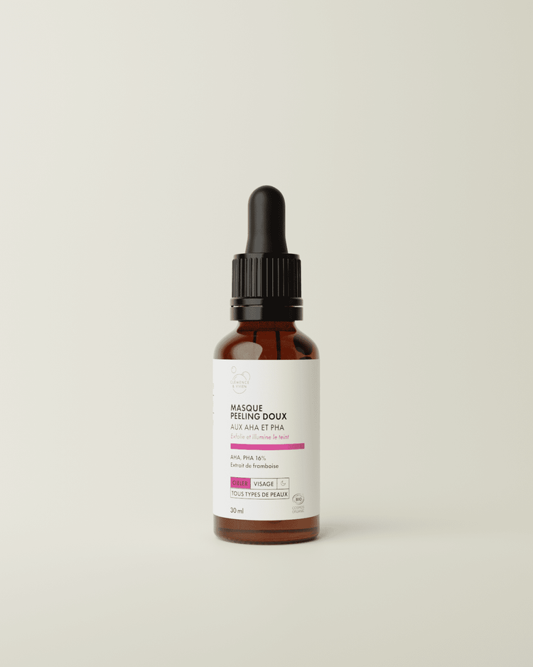 Masque peeling doux - Clémence & Vivien