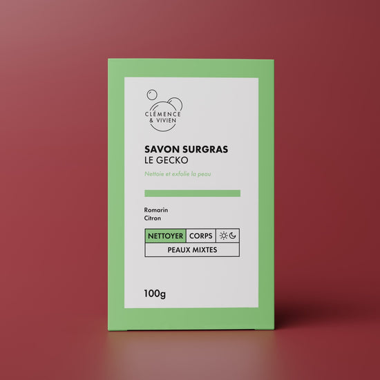 Savon à froid le gecko - Clémence & Vivien