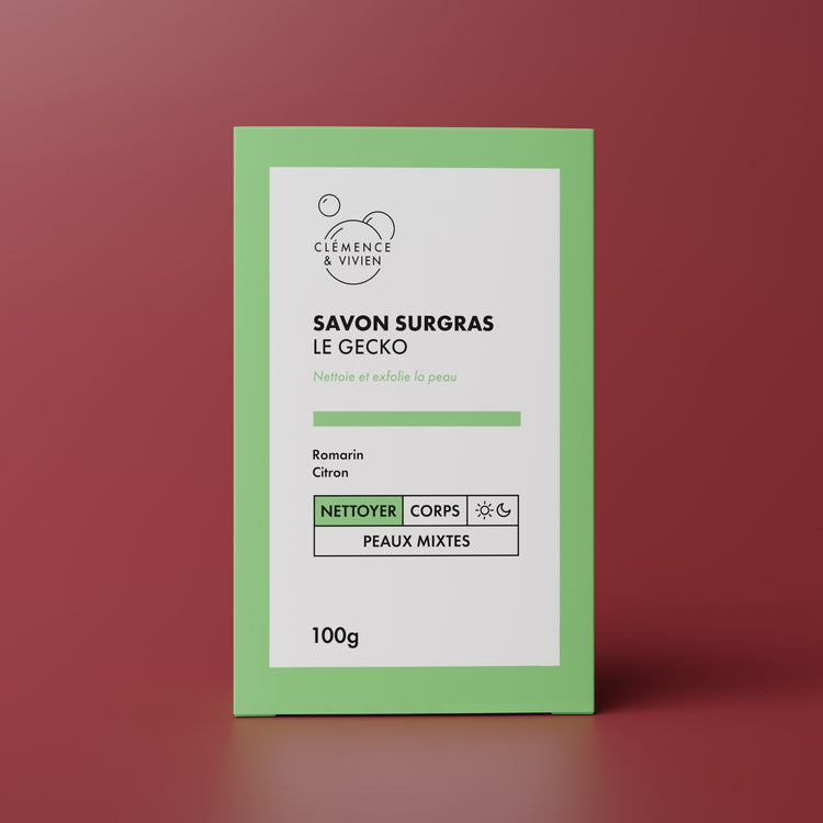Savon à froid le gecko - Clémence & Vivien