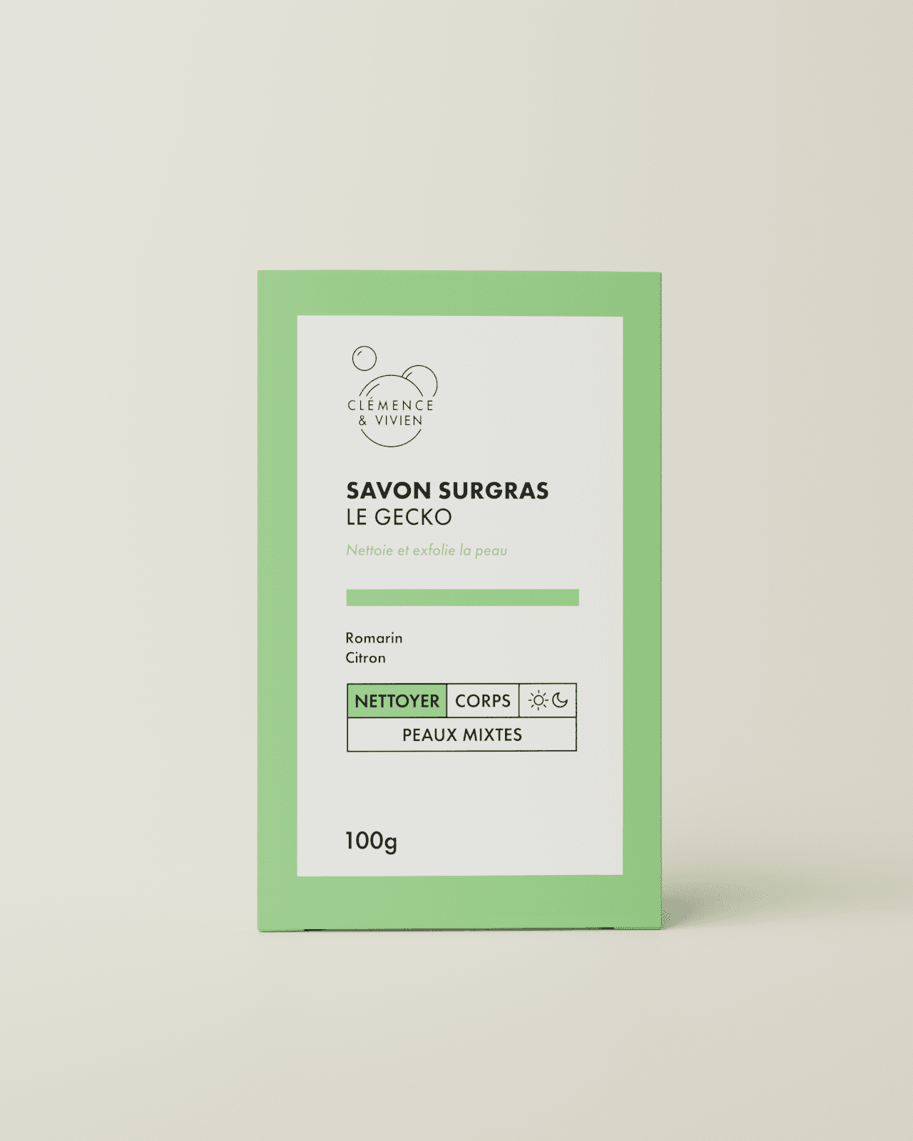 Savon à froid le gecko - Clémence & Vivien