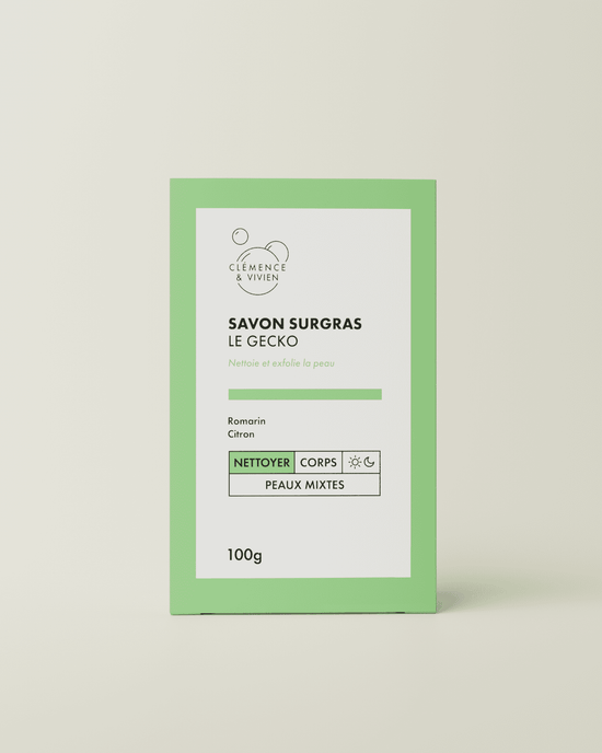 Savon à froid le gecko - Clémence & Vivien