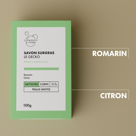 Savon à froid le gecko