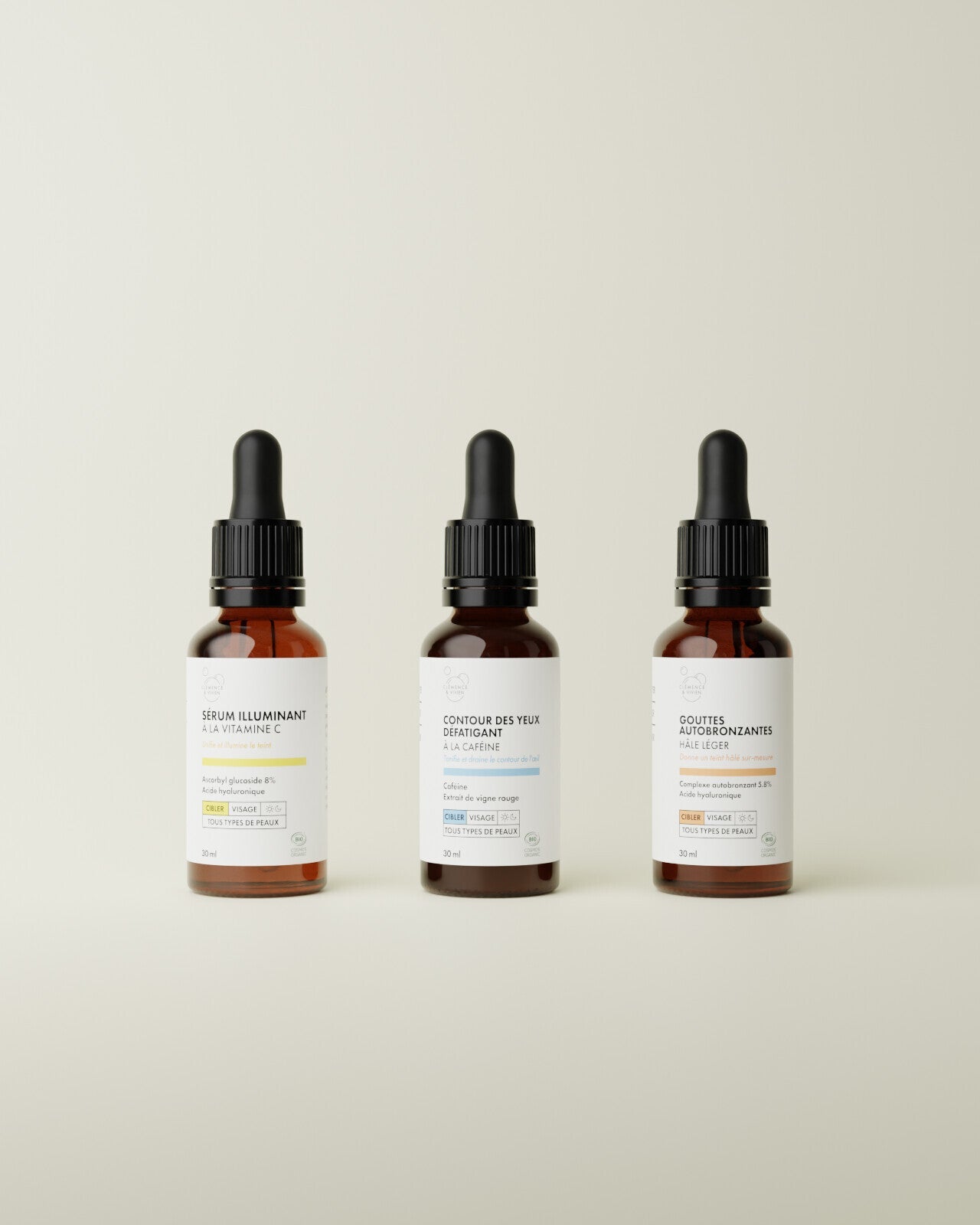 Trio bonne mine - Clémence & Vivien